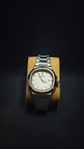Reloj Poedagar Nautilus Acero Inox. Blanco