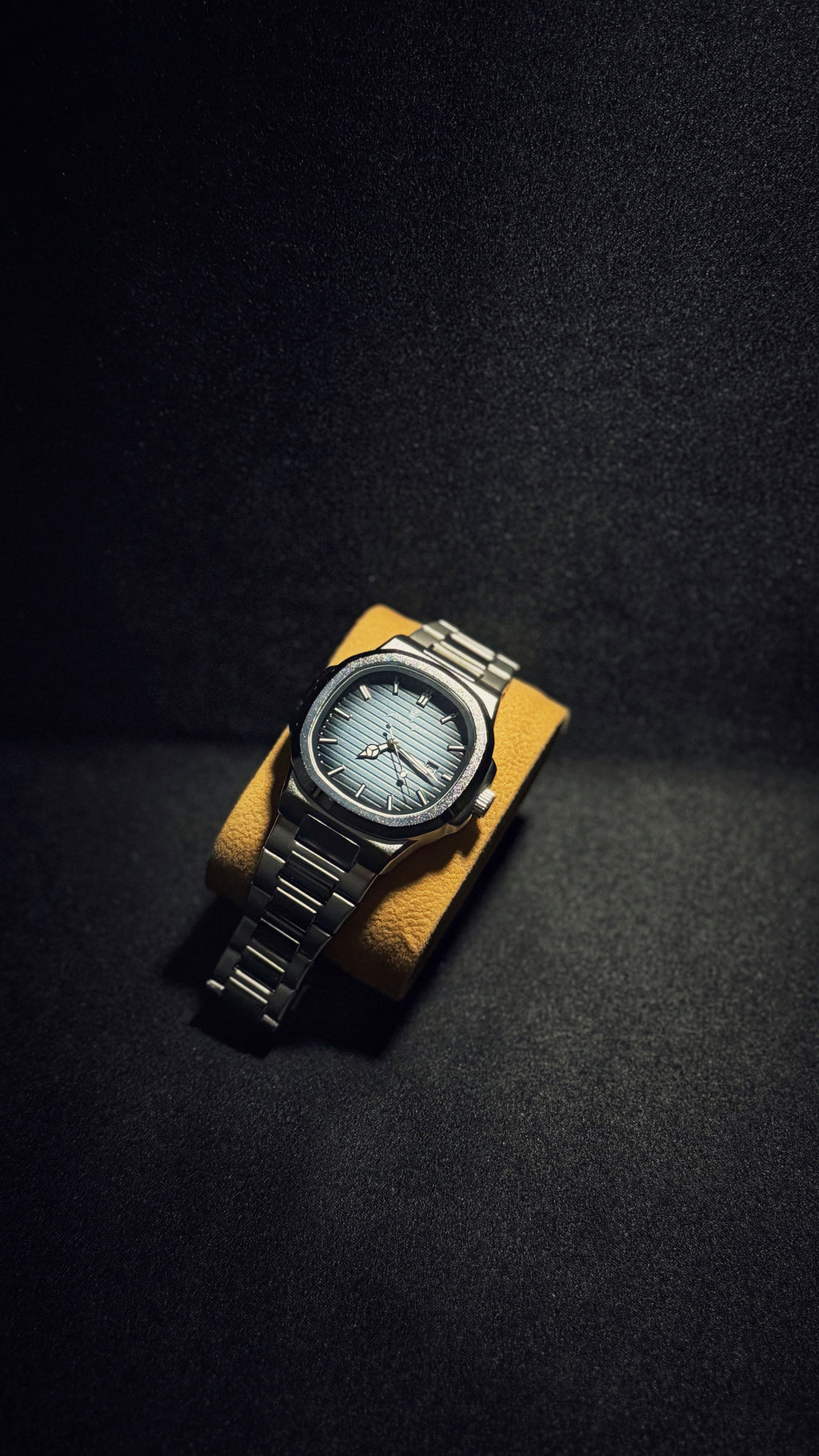 Reloj Poedagar Nautilus Acero Inox. Azul
